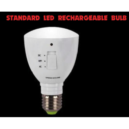Standard Small Rechargeable LED Bulb
